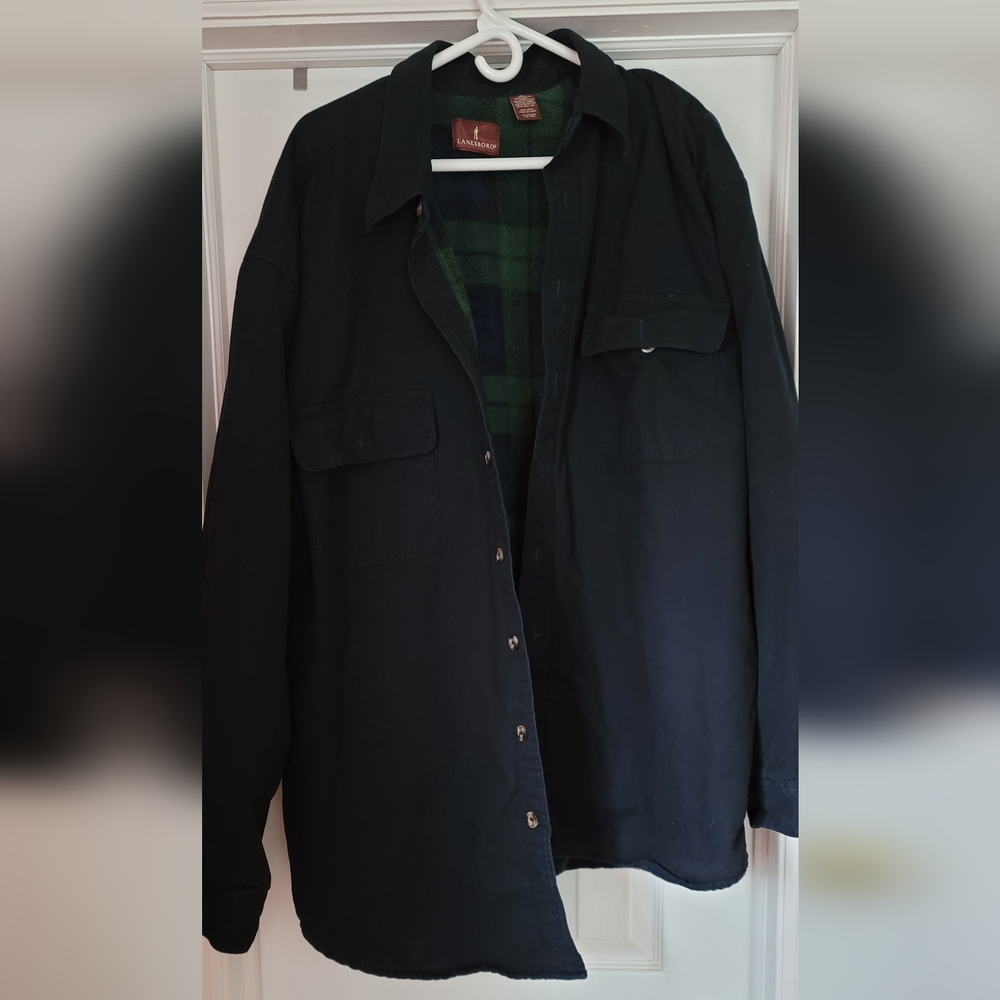 Men's XL Long Sleeve Flannel Jacket